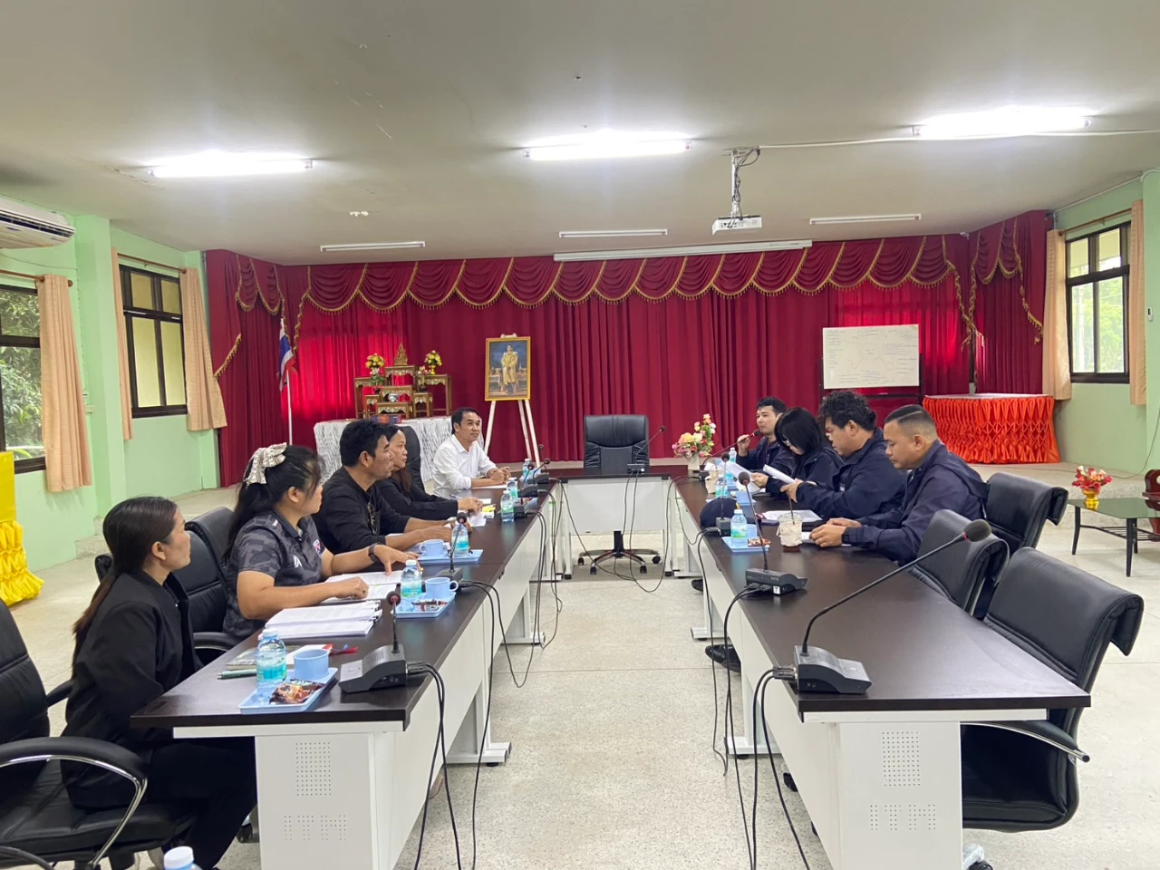 สำนักงาน ป.ป.ช. ประจำจังหวัดศรีสะเกษ ลงพื้นที่ติดตาม สังเกตการณ์ การดำเนินโครงการของหน่วยงานภาครัฐ
